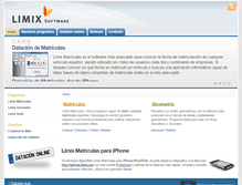 Tablet Screenshot of limix.net