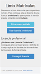 Mobile Screenshot of datacion.limix.net